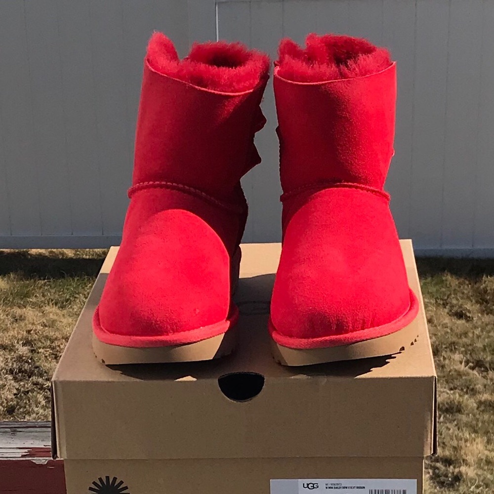 UGG Mini Bailey Bow II Velvet Ribbon - Picture 4 of 8